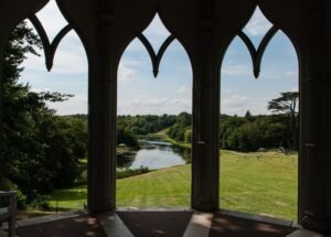 Painshill Park, view from gothic tower,photo credit AS Russell